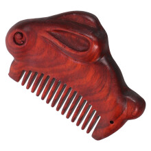 3Pcs Small Wooden Travel Comb For Hair And Beard