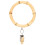 Natural Bamboo Drapery Eyelet Ring Hook For Curtain Rod 5