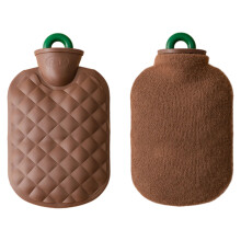 Winterwarmer Wärmbeutel mit-Kaffeefarbe, große Größe, 800 ml