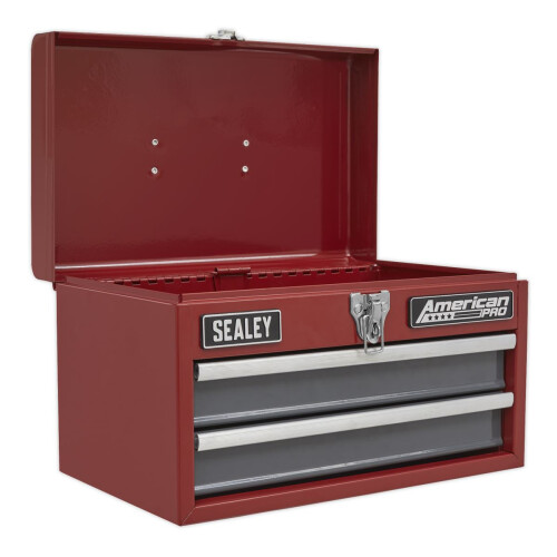 Sealey Toolbox 2 Drawer with Ball-Bearing Slides