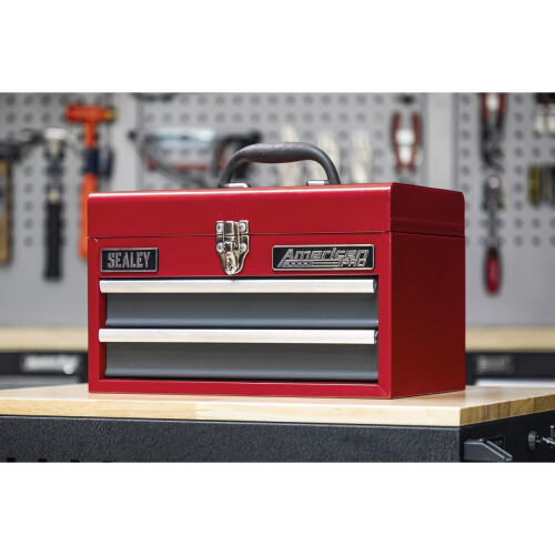 Sealey Toolbox 2 Drawer with Ball-Bearing Slides 2
