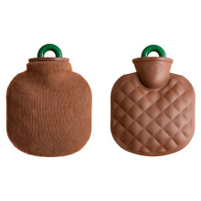 Klein formaat warmwaterzak met-Koffie kleur Klein formaat 350ml