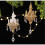 Pailletten acryl kroonluchter ornament onbreekbaar-gradiënt 7
