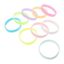108 Leuchten Im Dunkeln Silikon Armbänder Für Kinder