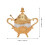 1 Frasco Decorativo Para Açúcar Com De Pavo 6