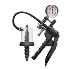 Anal Plug Vacuum Pump With Negative Pressure Cup, Threaded P Point, Vacuum Suction Cylinder, SM Enlarger