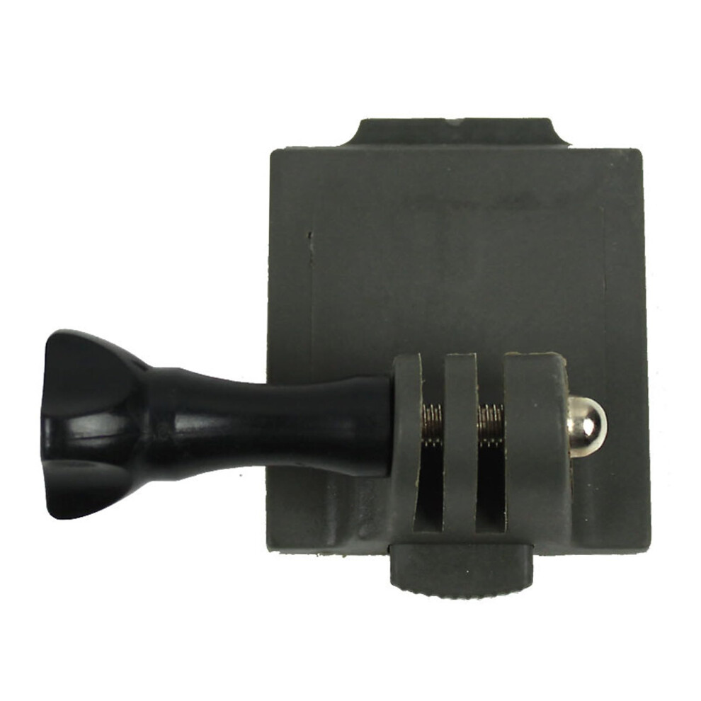 Helmet Fixed Mount Base Adapter Bracket For Camera Camcorders Universal Helmet Mount Compatibility 9084446411492