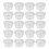 20Stk Tattoo Kartuschen Cup – Transparente Kunststoffhalter 1