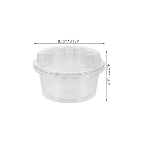 20Stk Tattoo Kartuschen Cup – Transparente Kunststoffhalter 1