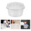20Stk Tattoo Kartuschen Cup – Transparente Kunststoffhalter 11