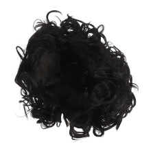 Short Afro Lockige Perücke Für Mit Synthetikhaar