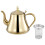 Metal Kaffeekanne Büro Mit Tülle 2000 Ml 6