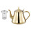 Metal Kaffeekanne Büro Mit Tülle 2000 Ml 2