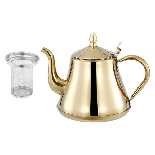 Metal Kaffeekanne Büro Mit Tülle 2000 Ml 1