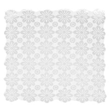 Lace Hollow Out Tischdecke Weiß 60x60cm Für Möbeldekoration