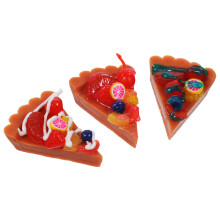 6 Mini Pizzastücke Für Diy Obstpizza Anhänger Bastelarbeiten