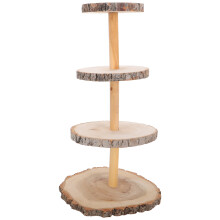 Holz Kuchenturm 4 Für Und Party Desserts