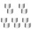10 Pcs Stainless Steel Kitchen Finger Guards Hand Protectors 2