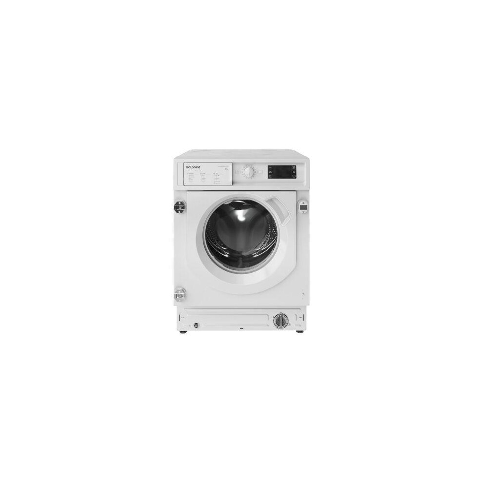 Hotpoint BIWMHG81485UK Integrated 8kg Washing Machine with 1400 rpm - White - B Rated-image-OPC-PC7X7RJ-NEW