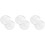 6 Make-up-Mischpalette Acryl Für Foundation 6