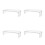 4 Stuks Manicure Handen : Ergonomische U- Polssteun 9