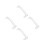 4 Stuks Manicure Handen : Ergonomische U- Polssteun 10