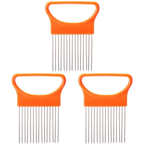 3 Stuks Ui Plug RVS Floss Snijhouder Fruit Groente ( ) 1