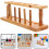 2Pcs Wooden Test Tube Storage Rack Compact Multi-Hole Lab Stand 10
