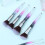 10St Makeup Set Mit -Und Diamantform Kunststoffgriff 6