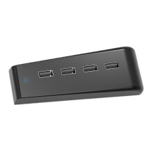 6St 4-Port Usb-Hub Usb 2.0 Verlängerungsadapter Kompatibel Für Ps5