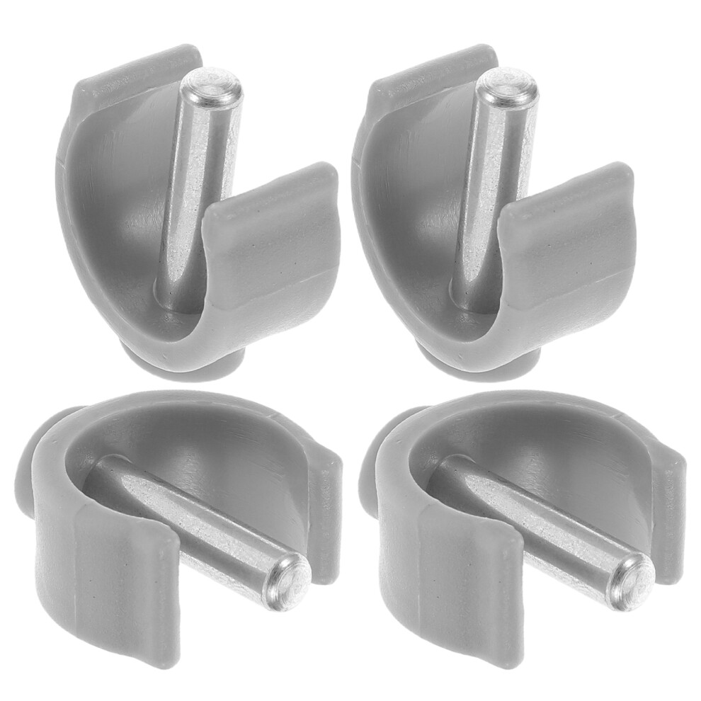 Happyyami 12 Pcs Replacement Handle Clamp Buckle For Crutches Walker Cane