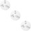3Pcs Durable Anti-Sliding Plate Turntable Tool with Pickup Calibration 9