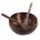 Tigela De Casca De Com Colher E Para De 4
