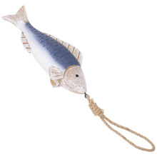 Fish Wanddekoration Handgeschnitzte Holzskulptur Für