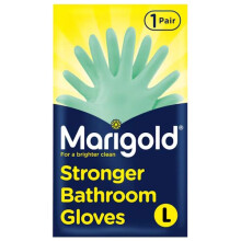 6 x Marigold Longer Bathroom Gloves Large 1 Pair