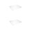 2Pcs Clear Keyboard Dust Cover Protector Acrylic Shield for Office Use 7
