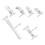1 Set Cuticle Pusher Mit Austauschkopf Aus 3