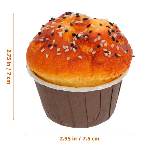 6 Unidades De De Cupcake , Falso, Decoração Simulada 1