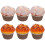 6 Unidades De De Cupcake , Falso, Decoração Simulada 8