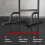 Homcom HOMCOM Power Tower Multi-Function Pull Up Station w/ Adjustable Height for Gym 6