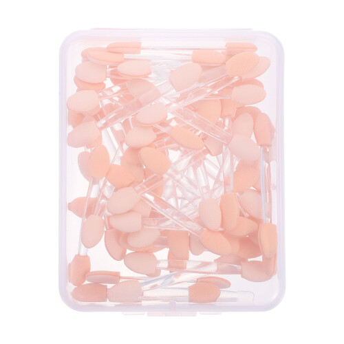 50Stk Praktische Lidschattenpinsel Make-up