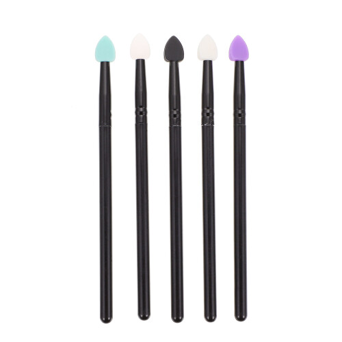 25 Silikon Lidschattenpinsel Professionelle Make-up-