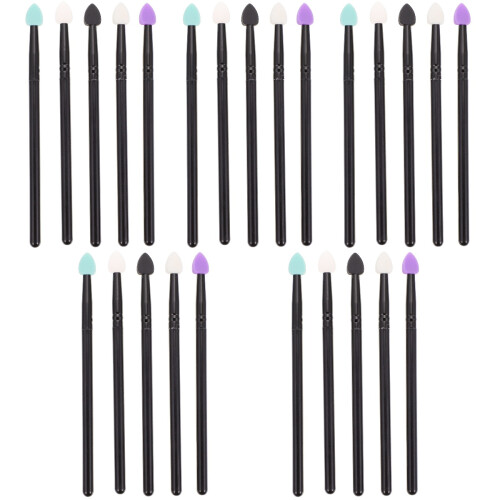 25 Silikon Lidschattenpinsel Professionelle Make-up- 2