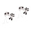 2 Sets Handgefertigte Gestrickte Baby Panda Mütze 8