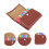 5 Sets Pillendosen Pu Aufbewahrungstasche Patch Box 11
