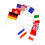 150Pcs Party Flag Toothpicks Assorted National Flags Cake Decorations 10