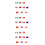 150Pcs Party Flag Toothpicks Assorted National Flags Cake Decorations 8