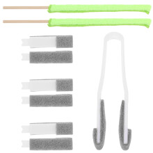 2 Sets Fensterjalousienputz-Bürste Für Luftschlitze