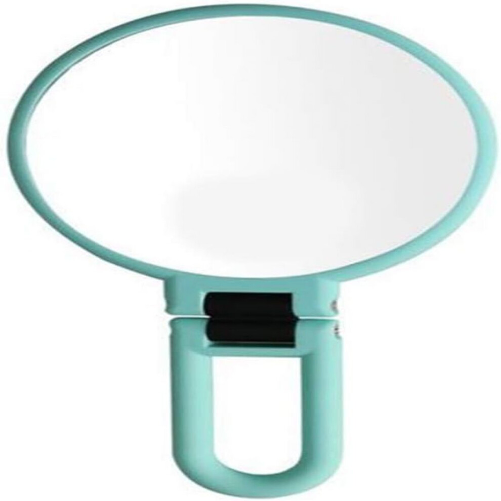 15x Magnifying Makeup Mirror, Travel Handheld Mirror Double-Sided 360 Adjustable Cosmetic Hand Mirror Round Green-image-OPC-PM7NQCD-NEW