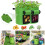 2Pièces Végétalier Durable Vert En Tissu Non 10